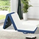 Folding Mattress Single Size,6 inch Memory Foam Tri Portable Trifold Mattress...