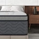 12" Gel Memory Foam Hybrid Spring Mattress Full Queen King In A Box Dual Firm