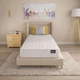 HomeLife Twin Mattress 6 Inches 38X75 White &ndash; Medium Firm Hybrid for Bed &