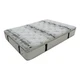 Benjara Ayu 12" Pocket Coil California King Mattress- Bamboo Cotton Top- White