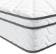 Twin Mattress 12 Inch Memory Foam Pocket Springs 39"x75"x12"lack White Vesgantti