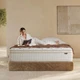 12" Queen Mattress with Zoned Coils & Cooling Foam, Medium-Firm Support