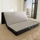 Memory Foam Trifold Mattress, Queen Portable Floor Bed 6 Inch, Foldable Mat w...