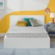 SIMMONS - GEL MEMORY FOAM MATTRESS - 7 INCH, FULL SIZE, FIRM FEEL - GRAY