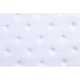 Pemberly Row Modern 12in Polyurethane Twin Mattress in White