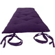 Japanese Floor Rolling Mattress, Cotton Pad, Shiki Futon 3 x 30 x 80 Purple