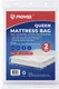 PROWEE 2 Pack Queen Size Mattress Bag Clear Mattress Storage Bag Mattress Dis...