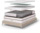 SAATVA CLASSIC HYBRID QUEEN 11.5" MATTRESS PILLOWTOP FIRM CLEARANCE FASTSHIPPING
