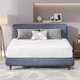AVENCO KING MATTRESS 10" BAMBOO CHARCOAL MEMORY FOAM MATTRESS IN A BOX - WHITE