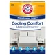 Arm & Hammer Cooling Comfort Fitted Mattress Protector, Twin Twin, White 