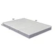 Pemberly Row Modern Full 6" Memory Foam Folding Mattress in Gray