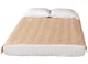 Lippert 2022107829 Thomas Payne Easy Zzzs RV Bedding Set - Short Queen, Tan