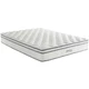 Pemberly Row 10" Modern Innerspring and Foam King Mattress in White