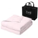 ZonLi Weighted Blanket for Adults (60"x80", 15lbs,Light Pink) Queen Size High...