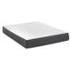 Pemberly Row 10" Gel Infused Twin Memory Foam Mattress in White