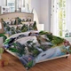 Dense Mist Hill 3D Printing Duvet Quilt Doona Covers Pillow Case Bedding Sets