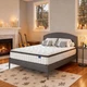 Vesgantti Full Size Mattress, 10 Inch Hybrid Full Mattress in a Box, Pillow Top
