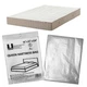 uBoxes Queen Mattress Clear Plastic Poly Covers, 61 x 15 Queen, 