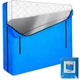 ANALIM Mattress Bags for Moving and Storage, Zippered King, Blue 