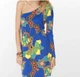 Lilly Pulitzer Whitaker One Shoulder Dress, Starry Blue, Drama Queen, LARGE