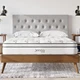 Jenna 10" Queen Mattress - Innerspring & Memory Foam with Coils for Comfort