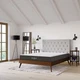 Modway 8" Cool Gel-Infused Firm King Memory Foam Mattress With 10 Year Warranty