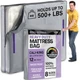 Cal King Mattress Bags For Moving, California King, Silver 