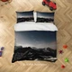 3D Mountains Starry Sky Night Scene Quilt Cover Set Bedding Sets Pillowcases