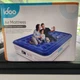 iDOO Queen Size Air Mattress with Built-In Pump New Model I-C-018