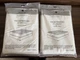 Set of 2 Heavy Duty King Mattress Bags for Moving Storage Plastic 103x76x14