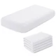 4 Pack Mattress Fitted Only with Intex Cozy Kidz, White Inflatable Mattress S...