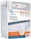 Guardmax Fitted Waterproof Mattress Protector - Hypoallergenic Full, White 
