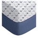 Pack and Play Sheets Fitted, Mini Crib Sheets 2-Pack for Pack N Play Mattress, S