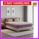 12" Queen Mattress in a Box Purple Hybrid Mattress with Gel Memory Foam & Pocket