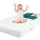 Babelio BEBSO01 Breathable Crib Mattress, Dual-Sided, Memory Foam, Waterproof