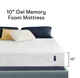 Luxury Serta 10" FULL SIZE Cooling Gel Memory Foam Mattress-In-A Box Bedding