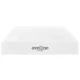 Pemberly Row 10" Modern Memory Foam California King Mattress in White