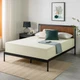 12" Zinus Full Size Gel Memory Foam Mattress In A Box Breathable Cooling Airflow