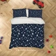 3D Starry Sky Quilt Cover Set Duvet Cover Bedding Pillowcases