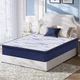 10/12 Inch Gel Memory Foam and Innerspring Hybrid Mattress Medium Firm in a Box