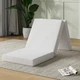Novilla Foldable Mattress, Single Size Comfort Foam Trifold Single, White 