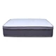 Pemberly Row Modern 12in Polyurethane King Mattress in White