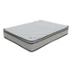 Benjara Lim 9" Soft Bonnell Coil California King Mattress with Euro Top- Foam