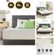 Full Mattress 6 inch Bed-In-A-Box, Green Tea Memory Foam White