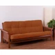 Blazing Needles Renewal 5In Twill Futon Mattress Full Spice