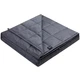 ZonLi Weighted Blanket (60"x80", 15 lbs, Grey), Queen Size Weighted Blanket f...