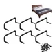 FMTYAOIU 6Pcs Mattress Retainer Bar, Mattress Slide Stopper,Sturdy Retainer P...