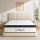 14" Colchones Queen Size 14 Pulgadas Espuma Memory Foam Innerspring Mattress