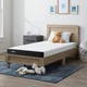 Budget Bedroom Upgrade - Lucid 5 Inch Queen Memory Foam Mattress Gel Firm
