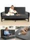 laapee 6" Thick Futon Mattress Full Size, High Support Whole Foam Filling,